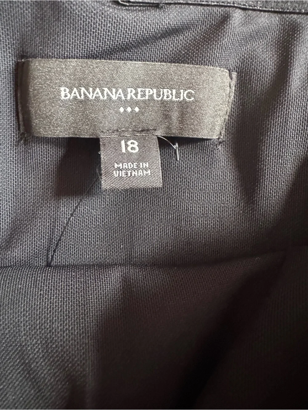 Banana Republic faux leather bustier corset top strapless - Picture 3 of 3